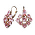 Earrings "Greznība II (Light Rose)" with Swarovski™ crystals